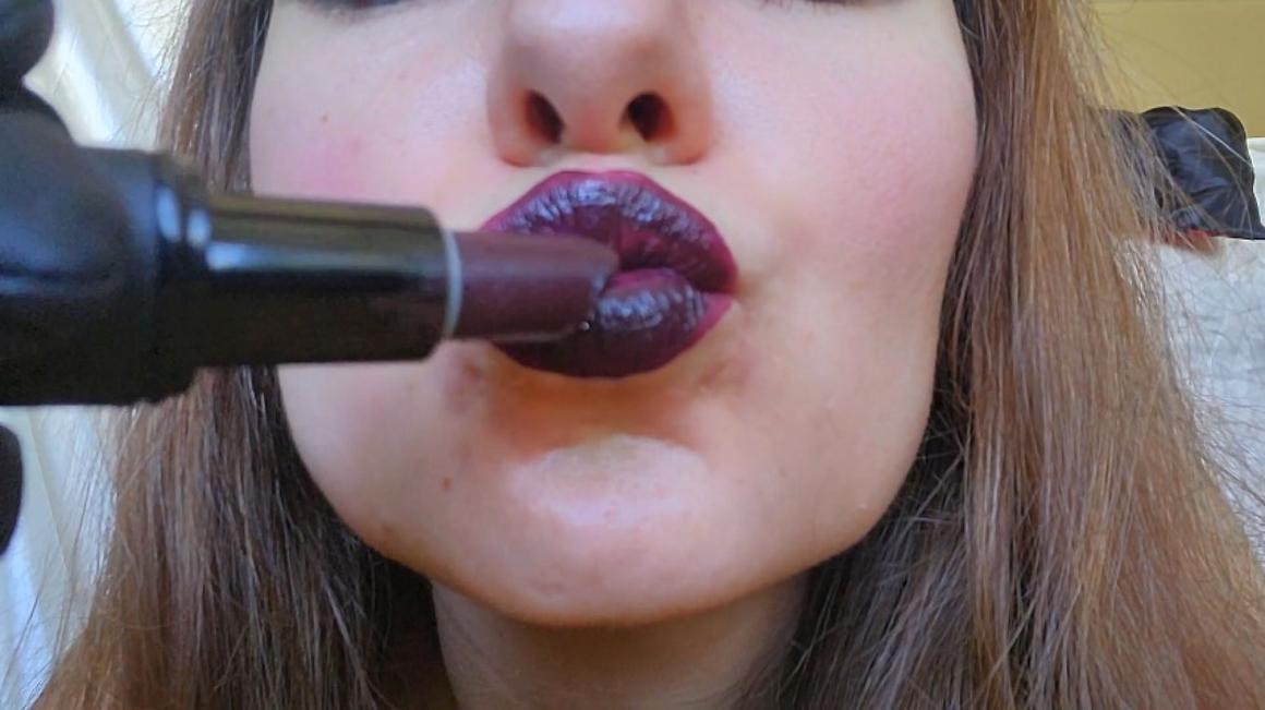 Poster for Goddess Vanessa - Manyvids Girl - Dark Lipstick Mesmer Joi - Lipstick, Jerk Off Instruction, Lipstick Fetish (Богиня Ванесса Помада)