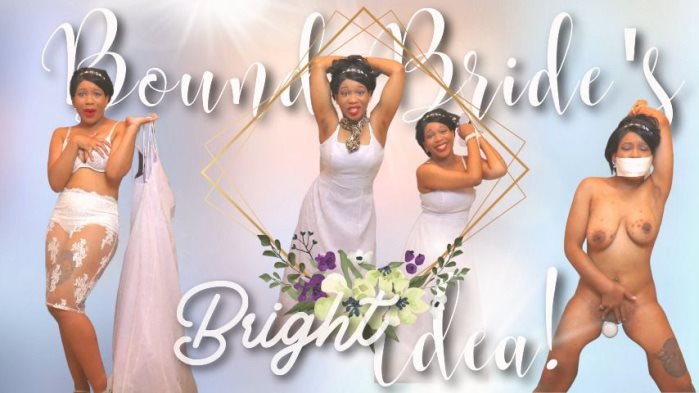 Poster for Clips4Sale Star - Cupcake Sinclair - Bound Bride'S Bright Idea - Weddingfetish, Bondage, Imposedstripping (Кекс Синклер Навязанный Стриптиз)