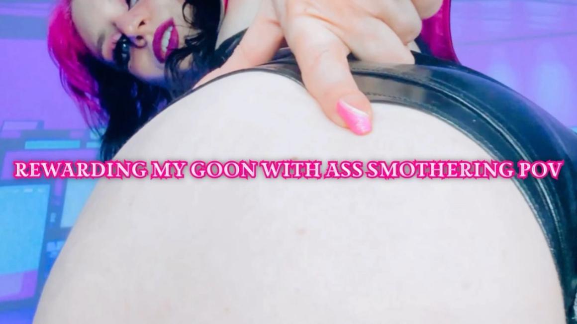 Poster for Manyvids Model - Rewarding My Goon With Ass Smotherin Pov - Starry Yume - Squash / Smother, Supervillain, Sfw (Звездная Юмэ Суперзлодей)