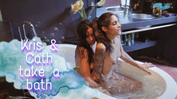 Poster for Manyvids Model - Pussy Play At The Bath Tub - Kristenwylde - Girlgirl, Bathtubfetish, Lesbians (Ванна-Фетиш)