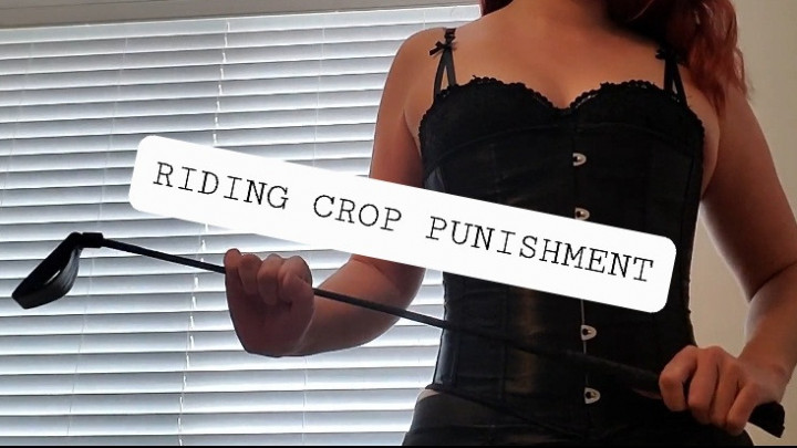 Poster for Mistress Disciplines Her Bad Sub - August 28, 2020 - Alleriamystic - Manyvids Star - Caning, Femdom Pov (Фемдом Pov)