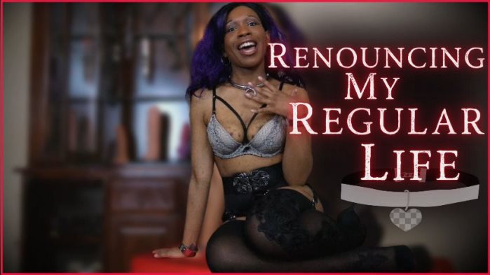 Poster for Renouncing My Regular Life - Cupcake Sinclair - Clips4Sale Creator - Submissivesluts, Lacelingerie, Dirtytalking (Кекс Синклер)