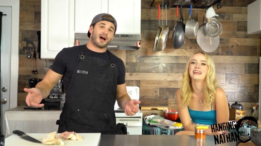 Poster for Maria Kazi On Cooking With Nathan - October 13, 2022 - Nathanbronson - Manyvids Model - Pornstars, Blonde (Натанбронсон Блондинка)