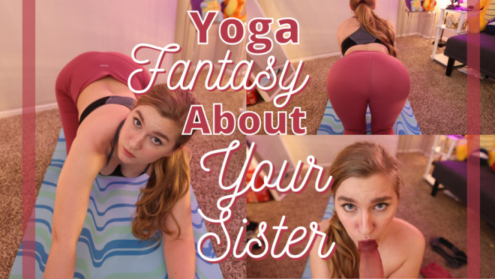 Poster for Jaybbgirl - Manyvids Model - Yoga Fantasy About Your Sister - Fitness, Kink, Fantasy (Перегиб)