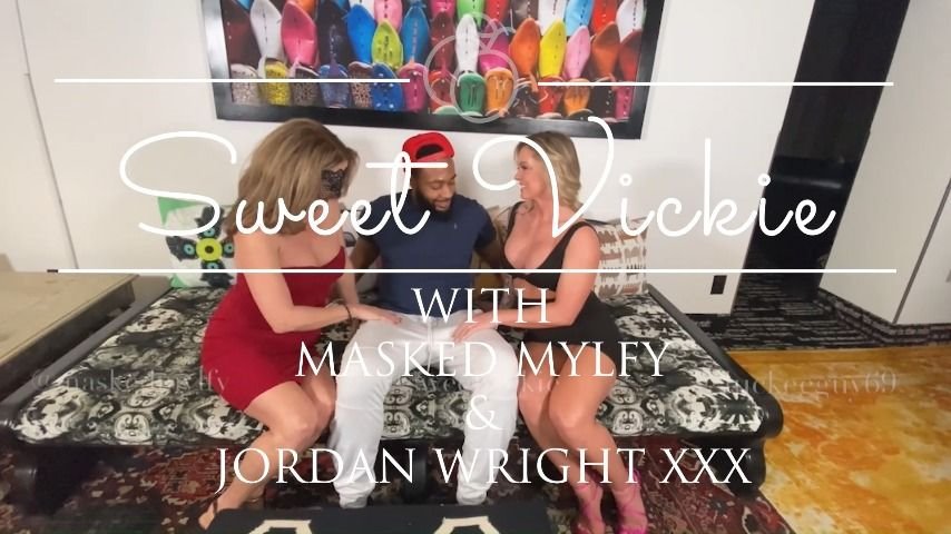 Poster for Sweetvickie - Manyvids Star - Sweetvickie Two Milfs Take On Sexy Bbc Stud - Milf, Facials, Hot Wives (Уход За Лицом)