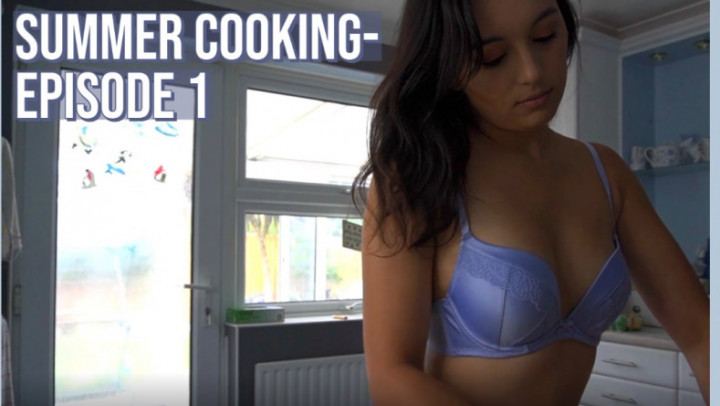Poster for Manyvids Girl - Summer Cooking - Episode 1 - Summer Fox - Kitchen, Asian, Cooking (Летняя Лиса Приготовление)