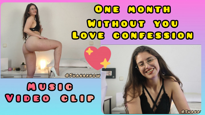 Poster for Manyvids Star - Music Videoclip And Love Confession - Shanaxnow - Confession, Eroticdancers (Шанакснов)