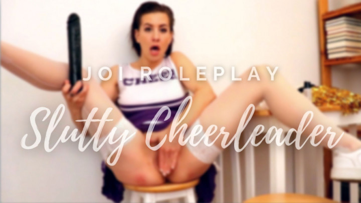 Poster for Manyvids Model - Tindrafrost - Cheerleader In Trouble - Bigtoys, Cheerleaders, Jerkoffinstruction