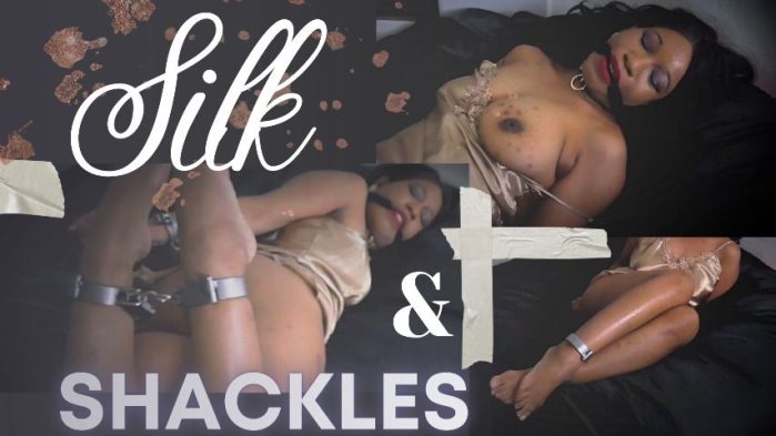 Poster for Clips4Sale Star - Silk And Shackles - Cupcake Sinclair - Handcuffandshacklefetish, Gagtalk (Кекс Синклер)