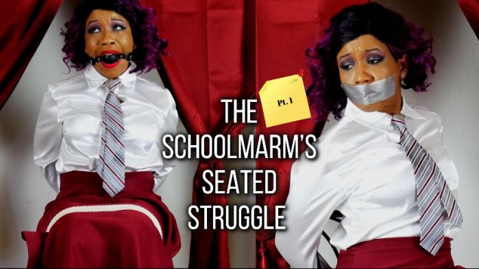 Poster for Cupcake Sinclair - Clips4Sale Model - Schoolmarm'S Seated Struggle Pt. 1 - Shirtandtie, Gagtalk, Tapebondage (Кекс Синклер)