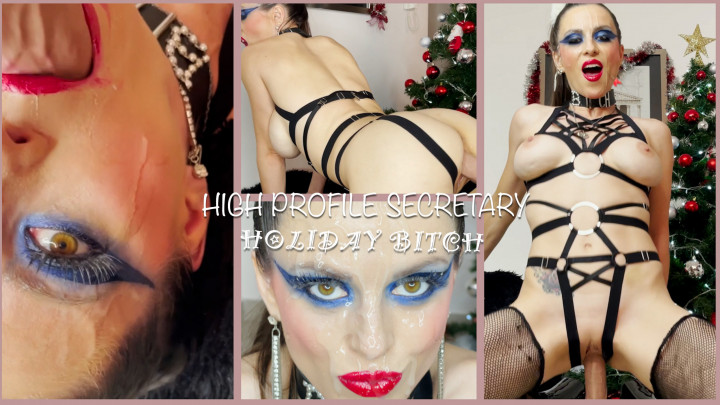 Poster for Rebecca De Winter - Manyvids Star - High Profile Secretary - Holiday Bitch - Deepthroat, Cumshots (Ребекка Де Винтер Кончают)