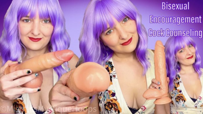Poster for Clips4Sale Star - Mistressmystique - Bisexual Encouragement Cock Counseling - Femdompov, Femdom, Femaledomination