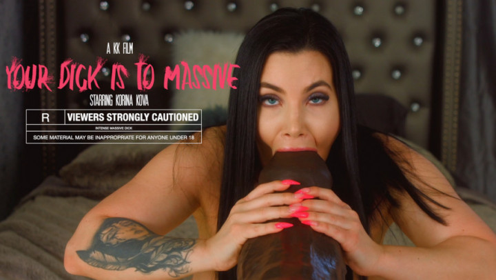 Poster for Your Dick Is Too Massive - March 24, 2020 - Korina Kova - Manyvids Model - Big Ass, Big Boobs, Joi (Корина Кова Большая Задница)