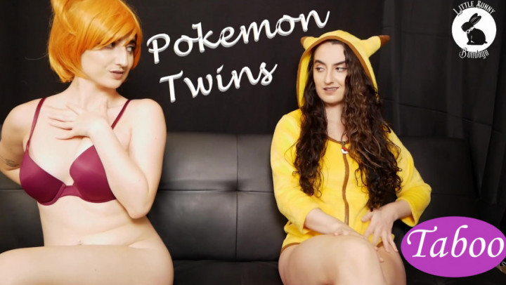 Poster for Pokemon Twins Custom - Sep 28, 2022 - Manyvids Model - Littlebunnyb - Twins, Taboo (Близнецы)