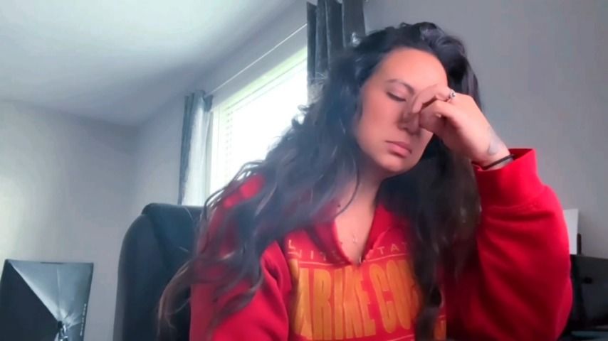 Poster for Drea_Xoxo - Manyvids Girl - Sneeze Compilation - Nose Blowing, Sneezing, Nose Pinching (Сморкание)