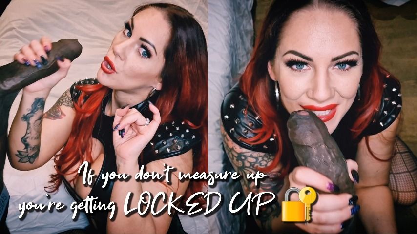 Poster for Ruby_Onyx - Don'T Measure Up Then Get Locked Up - Manyvids Girl - Bbc, Chastity