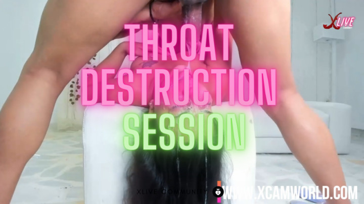 Poster for Xlivestudio - Manyvids Girl - Omg! Face Down Throat Destruction - Facefucking, Deepthroat, Extremecloseups (Экстремальные Снимки)