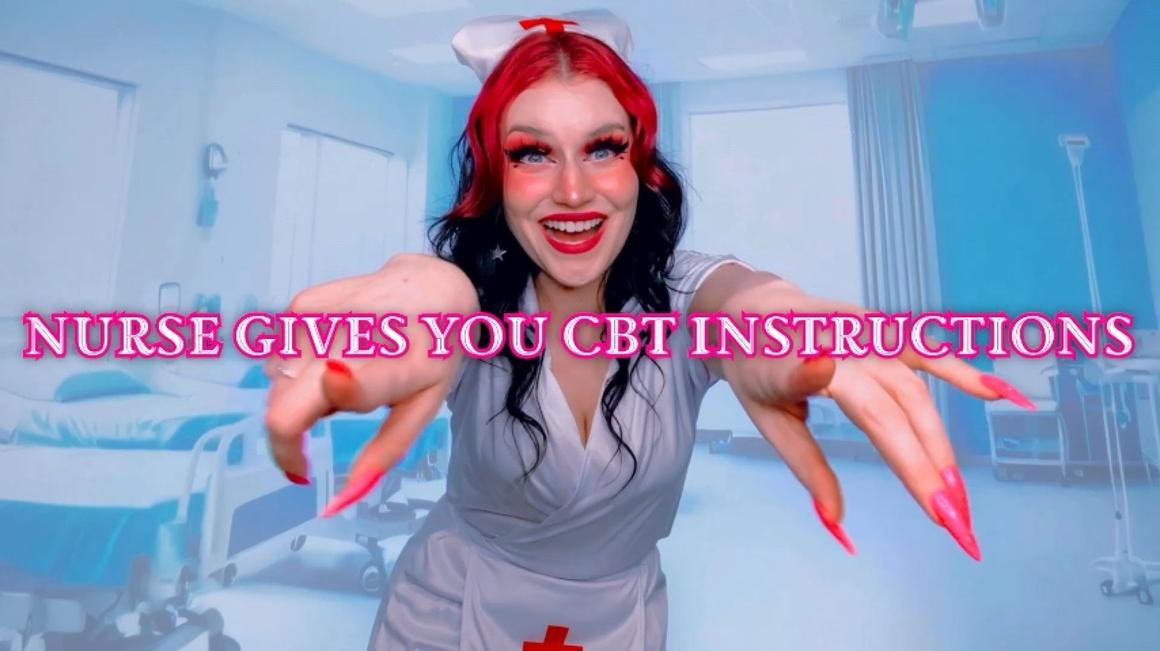 Poster for Manyvids Model - Starry Yume - Nurse Gives You Cbt Instructions - Jerk Off Instruction, Femdom Pov (Звездная Юмэ Фемдом Pov)