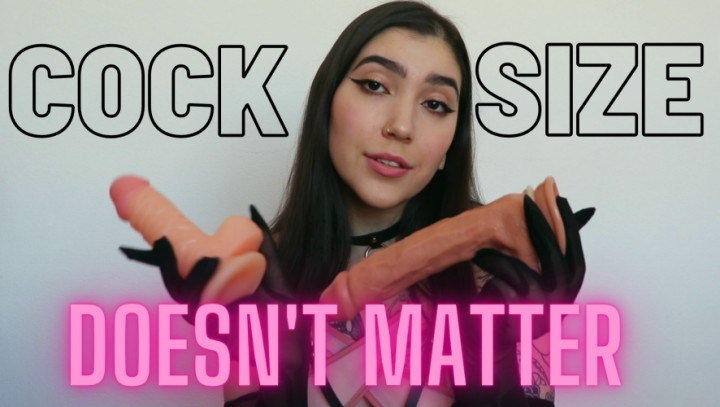 Poster for Cock Size Doesnt Matter - Devillishgoddess - Manyvids Star - Smalldicks, Beta, Sensualdomination