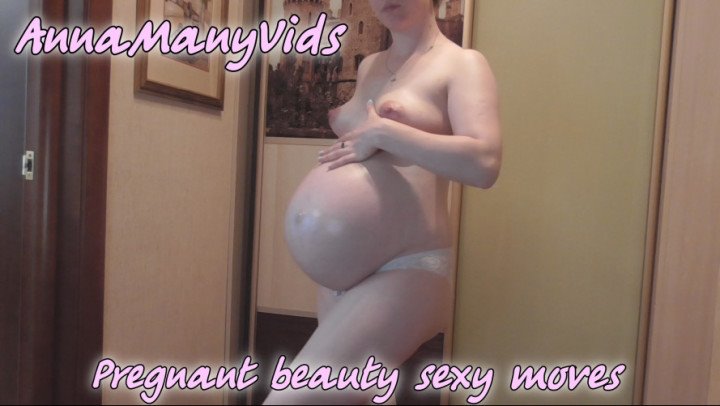 Poster for Annamanyvids Pregnant Beauty Sexy Moves - Manyvids Star - Annamanyvids - Amateur, Pregnant, Small Tits (Любительский)