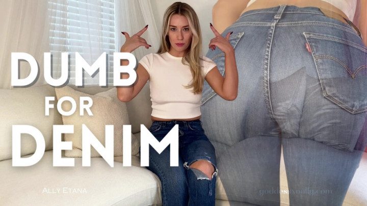 Poster for Goddess Ally Etana - Manyvids Star - Dumb For Denim - Cum Countdown, Jeans Fetish (Богиня Элли Этана Обратный Отсчёт)