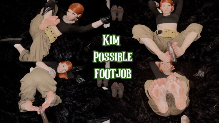 Poster for Manyvids Model - Tetra69 - Kim Possible Footjob - Amateursolo, Roleplay (Тетра69)