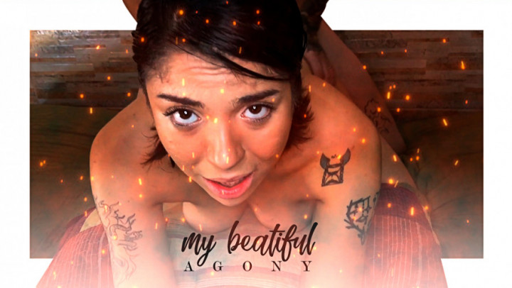 Poster for My Beatiful Agony - February 25, 2020 - Manyvids Model - Peachganjagirl - Moaning Fetish, Brazil (Стонущий Фетиш)