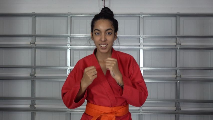 Poster for Claire'S Strong Karate Hands - July 16, 2023 - Manyvids Star - Roxieraefetish - Karate, Pov Fighting (Каратэ)