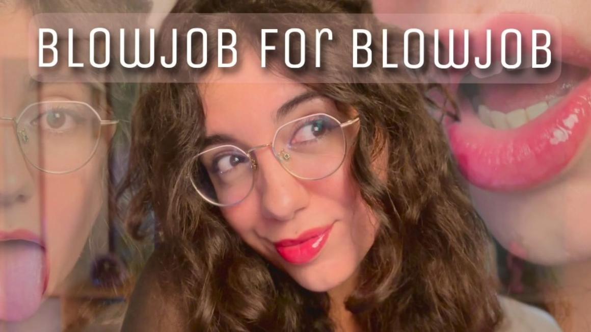 Poster for Goddessdri - Manyvids Model - Blowjob For Blowjob - Imposed Bi, Lip Fetish, Make Me Bi (Губной Фетиш)