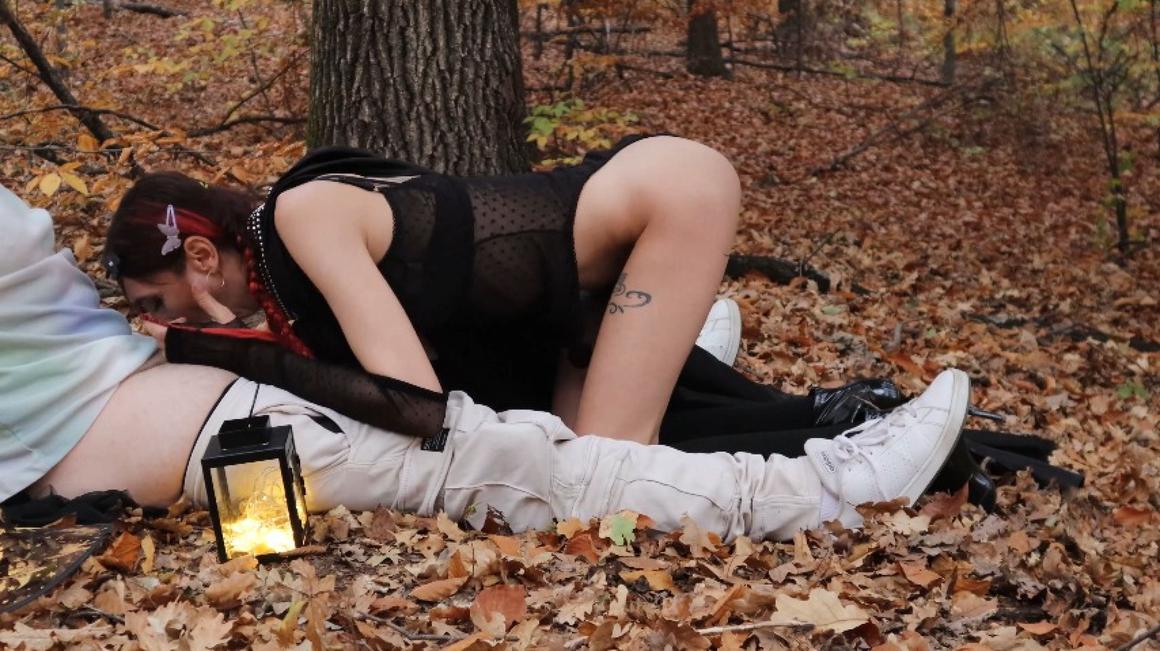 Poster for Missletiblane - Witch Letisia Sucking Deep And Sensual Her Prey - Manyvids Star - Halloween, Gag, Ball Sucking (Хэллоуин)