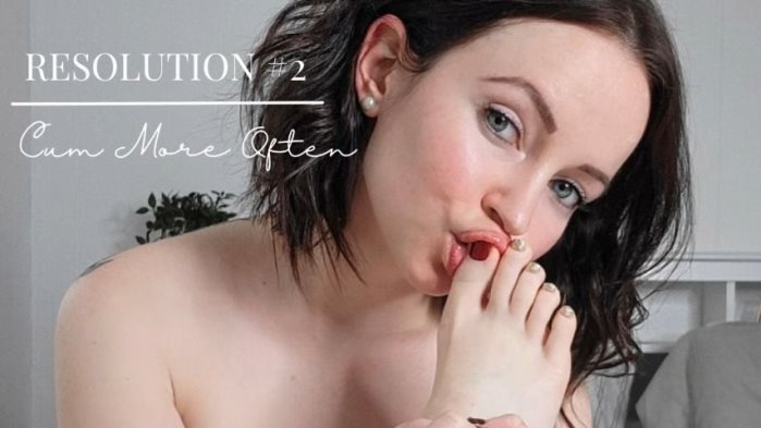 Poster for Clips4Sale Shop - Thetinyfeettreat - Resolution #2 - More Self Foot Worship - Selffootworship, Footfetish (Футфетиш)