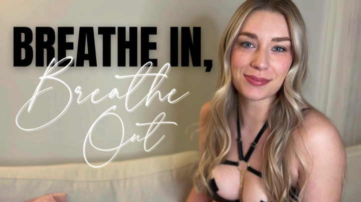 Poster for Manyvids Girl - Breathe In, Breathe Out - Goddess Ally Etana - Love Addiction, Face Fetish (Богиня Элли Этана Любовная Зависимость)