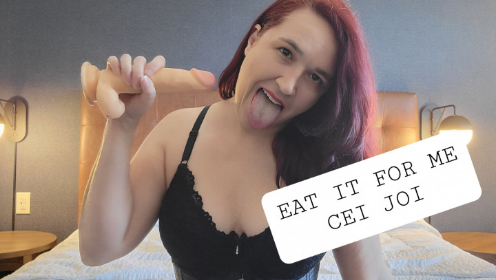 Poster for Alleriamystic - Manyvids Girl - Eat It For Me - Cei Joi - November 20, 2021 - Joi, Cei, Cum Eating Instruction