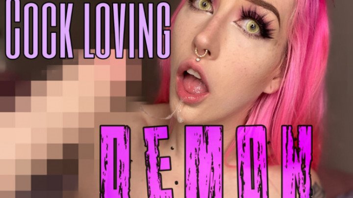 Poster for Pink Drip - Pink Drip Cock Loving Demon - Manyvids Model - Kink, Facials, Halloween (Розовая Капля Перегиб)