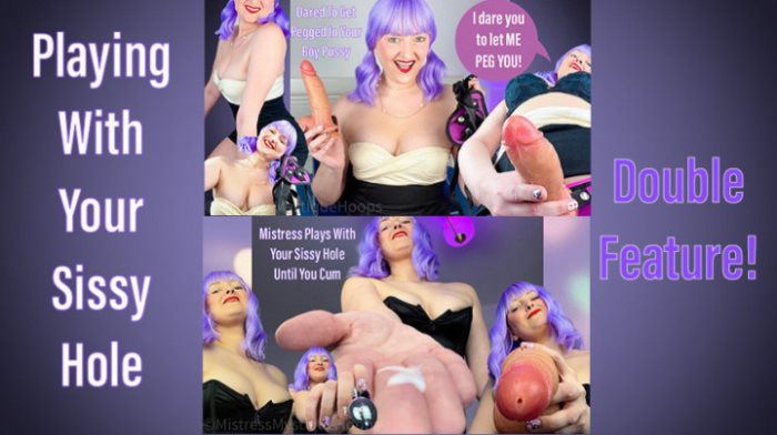 Poster for Mistressmystique - Clips4Sale Girl - Playing With Your Sissy Hole Double Feature - Femdom Pov - Femdom, Sissy (Фемдом)