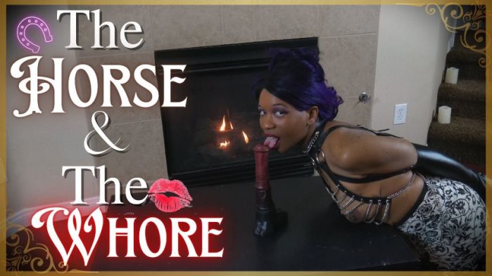 Poster for Clips4Sale Creator - Cupcake Sinclair - The Horse And The Whore - Splittongue, Petplay, Fantasydildo (Кекс Синклер)