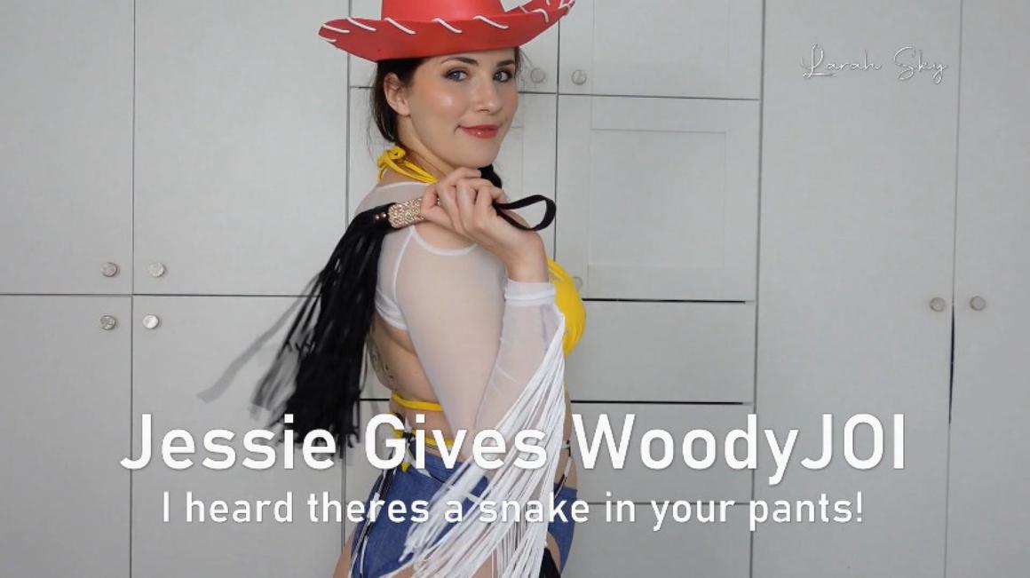 Poster for Manyvids Star - Larah_Sky - Halloween Joi - Jessie Toy Story Theme - Cowgirl, Sfw, Joi Games