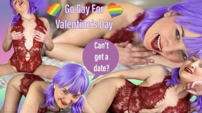 Poster for Go Gay For Valentines Day - Iosed Bi - Clips4Sale Model - Mistressmystique - Imposedbi, Femdom (Навязанный)