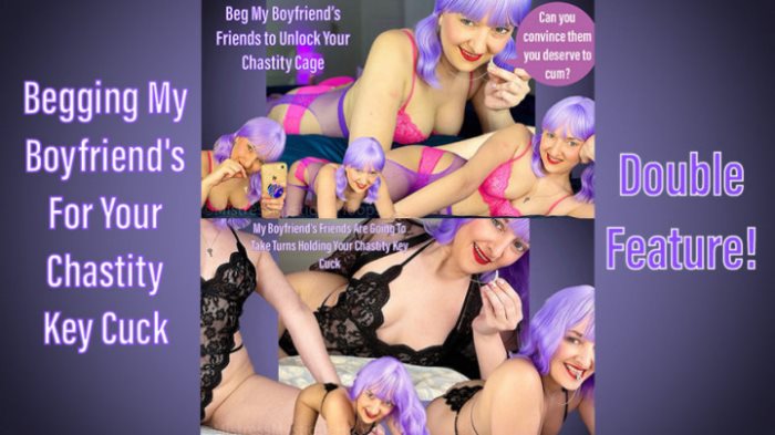 Poster for Clips4Sale Creator - Begging My Boyfriend'S Friends For Your Chastity Key Cuck - Mistressmystique - Chastity, Femdom (Целомудрие)