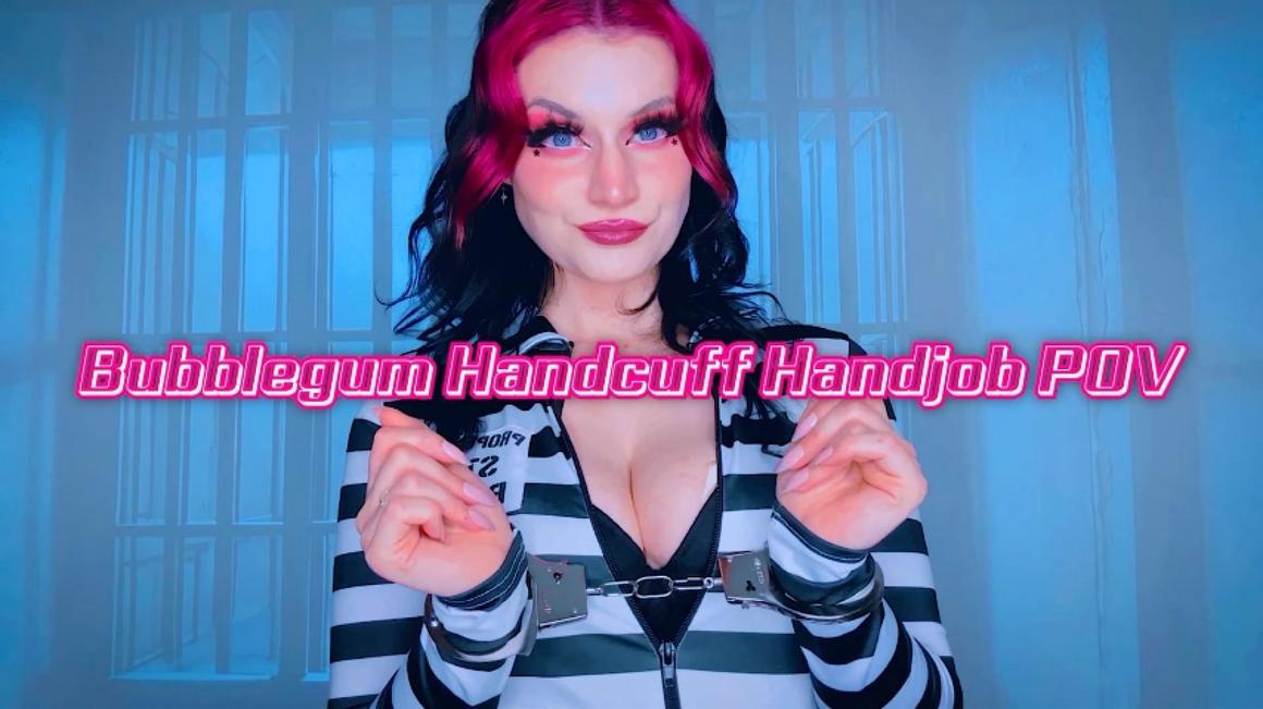 Poster for Manyvids Model - Starry Yume - Bubblegum Handcuff Handjob Pov - Handjobs, Prison, Bubble Gum (Звездная Юмэ Рукоблудие)