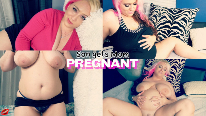 Poster for Son Gets Mom Pregnant - Clubdinasky - Manyvids Model - Taboo, Mommy Roleplay, Pregnant (Табу)