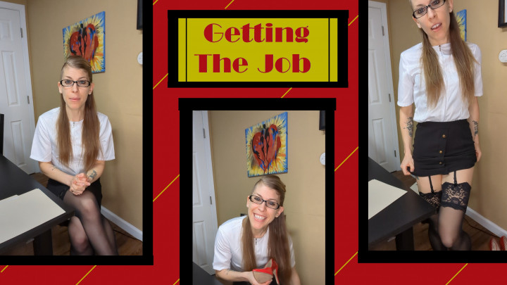 Poster for The3Kins - Getting The Job - Apr 10, 2022 - Manyvids Girl - Foot Fetish, Interview (Интервью)
