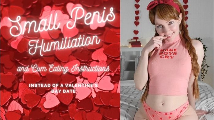 Poster for Sph And Cei Instead Of A Valentine - Thetinyfeettreat - Clips4Sale Shop - Sph, Masturbationhumiliation, Verbalhumiliation