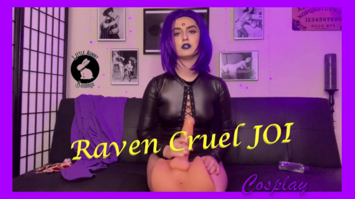 Poster for Manyvids Star - Raven Cruel Joi - Aug 4, 2021 - Littlebunnyb - Cosplay, Femdom, Cosplaying (Косплей)