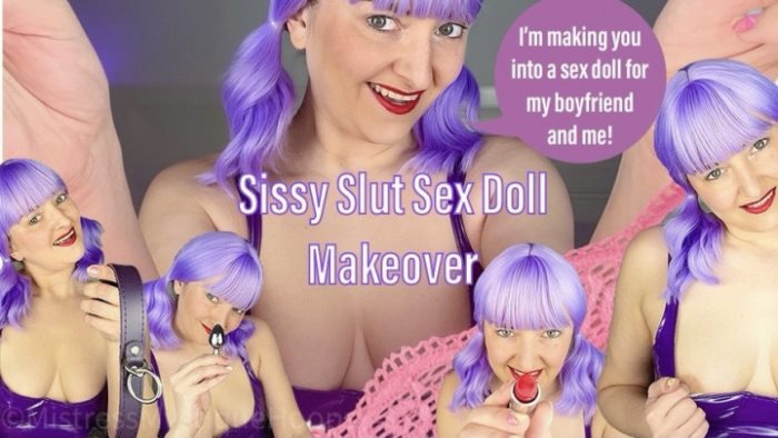 Poster for Mistressmystique - Clips4Sale Star - Sissy Slut Sex Doll Makeover - Femdom Pov - Femdompov, Sissy, Feminization (Сисси)