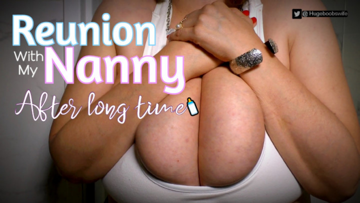 Poster for Reunion With My Nanny After A Long Time - November 26, 2022 - Hugeboobswife - Manyvids Star - Riding, Big Tits, Nanny (Большие Сиськи)