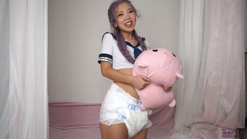 Poster for Aiko Moe - Abdl Babysat By Sissy Gay Friend - August 19, 2019 - Manyvids Model - Impregnation Fantasy, Adult Babies, Diaper (Айко Мо Подгузник)