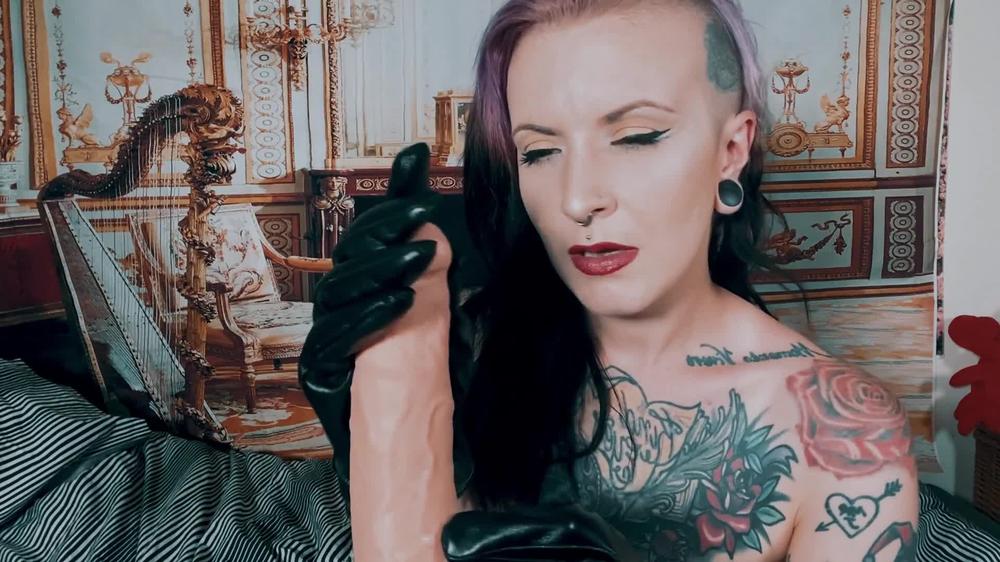 Poster for Leather Gloves Joi - Manyvids Star - Infinity0Whore - Leather, Joi (Джой)