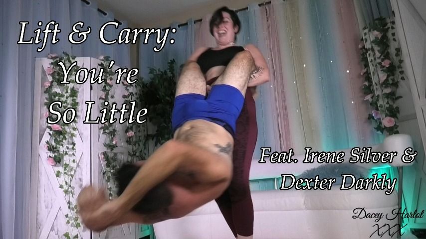 Poster for Lift & Carry: You'Re So Little - August 21, 2022 - Theharlothouse - Manyvids Girl - Muscle Domination, Weightlifting Female (Мышечное Доминирование)