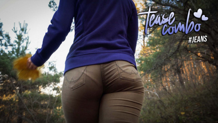 Poster for Manyvids Star - Teasecombo - Pawg Milf In Tight Jeans Walking Outdoors Visible Panty Line - Jeans Fetish, Ass Worship, Outdoors (Поклонение Заднице)